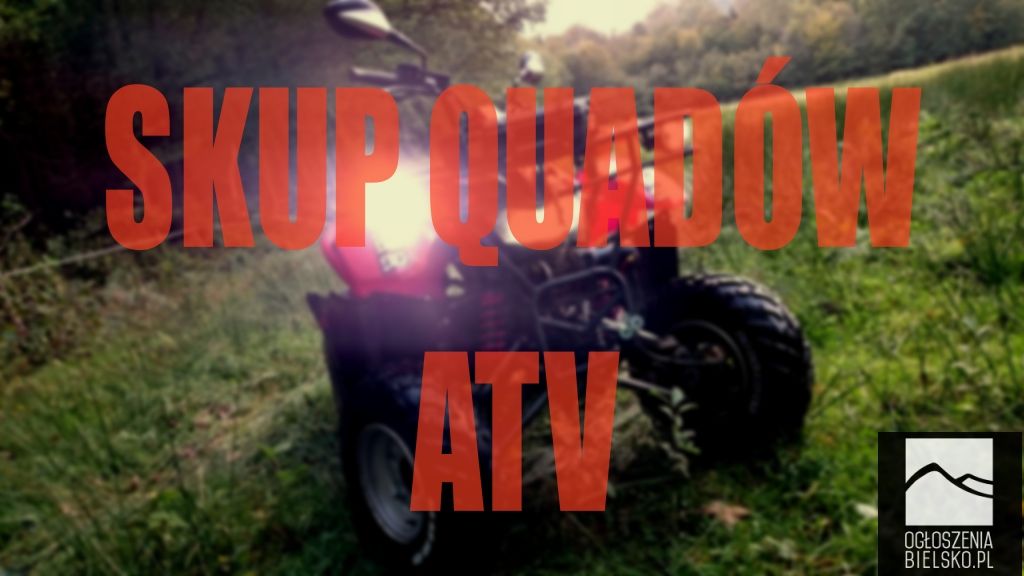 Skup quadów, ATV, UTV, Quady 4x4! Opole - Zdjęcie 1