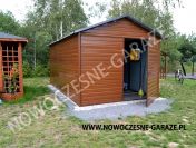 NOWOCZESNE GARAŻE DREWNOPODOBNE 3x5