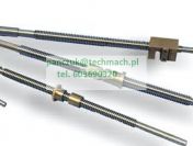 Śruba wzdłużna do frezarki FYF , śruba posuwu wzdłużnego - tel. 603690320