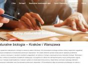 Kurs maturalny - biologia (online)