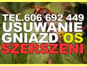 Usuwanie gniazd os, szerszeni, likwidacja - 7 dni w tygodniu Opolskie