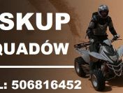 SKUP QUADÓW QUAD QUADY ATV SKUTERÓW WODNYCH ŚNIEŻNYCH!
