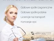 GOTOWE SPÓŁKI Z O.O. Z VAT EU Wirtualne BIURO, CZECHY, Słowacja