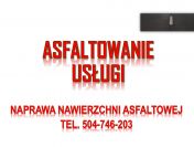 Frezowanie asfaltowanie, asfalt, tel. 504-746-203, Opole, usuwanie asfaltu