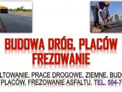 Asfaltowanie, Opole tel. 504-746-203, asfalt, układanie asfaltu, budowa dróg,