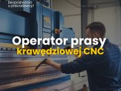 Operator prasy krawędziowej CNC – Holandia