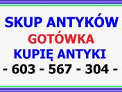 GOTÓWKA / KUPIĘ ANTYKI / STAROCIE / DZIEŁA SZTUKI DAWNEJ - ZADZWOŃ