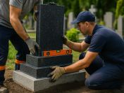 Nagrobki granitowe, Opole, cmentarz  tel. 504-746-203, cena, nagrobek, pomnik