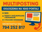 Dodajemy ogłoszenia do nawet 1000 portali / Multiposting ogłoszeń