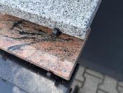 Granitowe parapety NA WYMIAR- z montażem