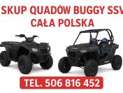 SKUP QUADÓW QUAD QUADY ATV =SPRAWNE I USZKODZONE= DOJEŻDŻAMY! GOTÓWKĄ PŁACIMY!