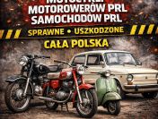 SKUP STARYCH ZABYTKOWYCH MOTOCYKLI MOTOROWERÓW MOTORÓW PRL -CAŁA POLSKA-