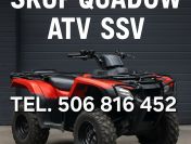 SKUP QUADÓW QUAD QUADY ATV BUGGY SSV -CAŁA POLSKA 24H/7