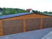 Garaże drewnopodobne, AKRYLOWE  - Na wymiar