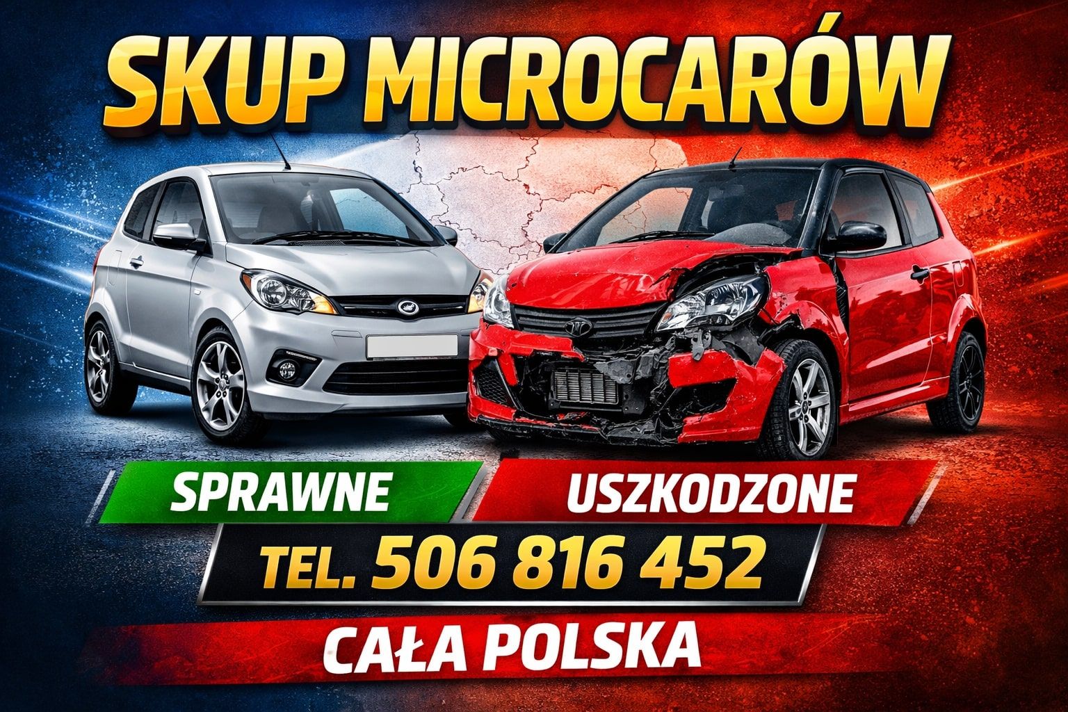 SKUP MICROCARÓW MICROCAR AIXAM LIGIER CHATENET ITP... WSZYSTKIE MARKI I MODELE! Opole - Zdjęcie 1