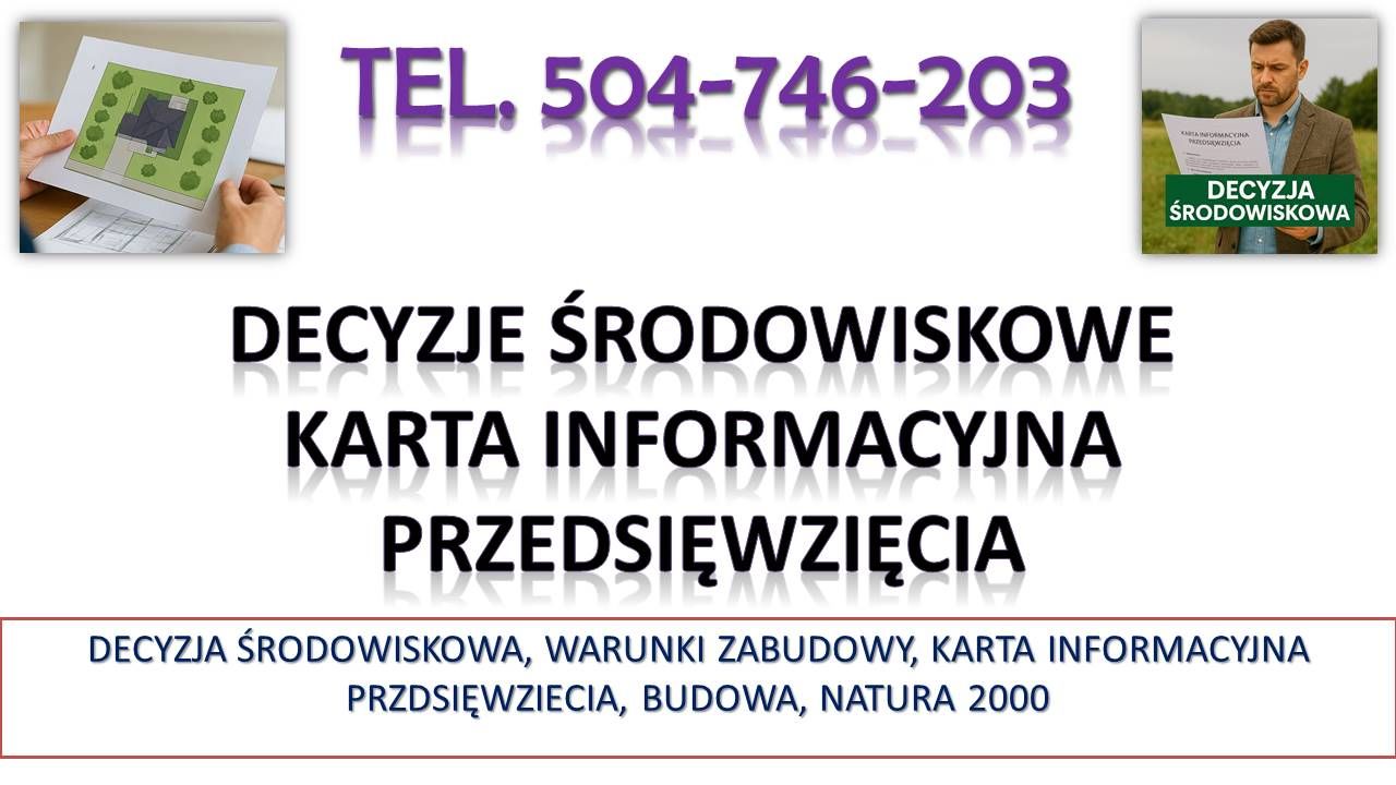 Decyzja środowiskowa na wycięcie drzew, usuwanie drzew, tel. 504-746-203  - Zdjęcie 1