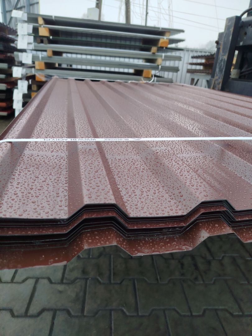 Blacha trapezowa brąz - pakiety 50 sztuk. Tanio i od ręki Stalowa Wola - Zdjęcie 1