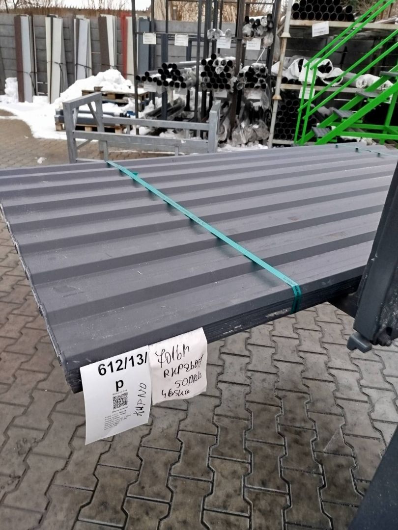 Blacha trapezowa T-18 pakiet -! Antracyt Matowy !  - Zdjęcie 1