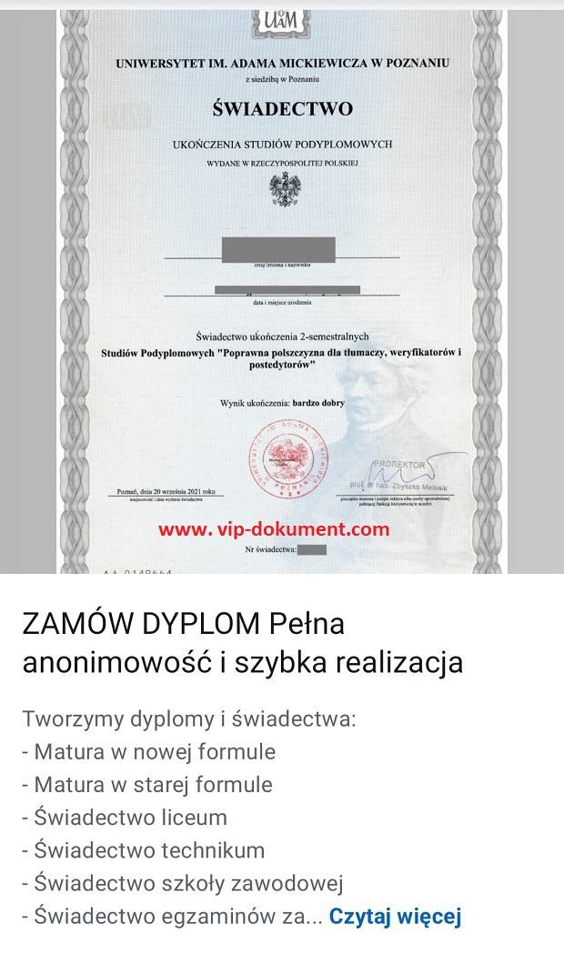 Oferujemy, średnie, mature, licencjat, magistra, inżyniera Opole - Zdjęcie 1