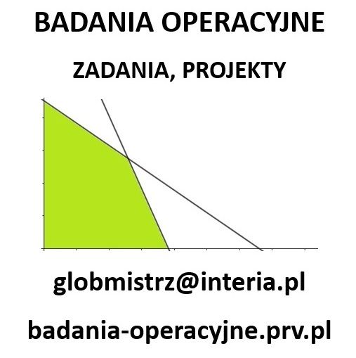 BADANIA OPERACYJNE – ZADANIA ONLINE Opole - Zdjęcie 1
