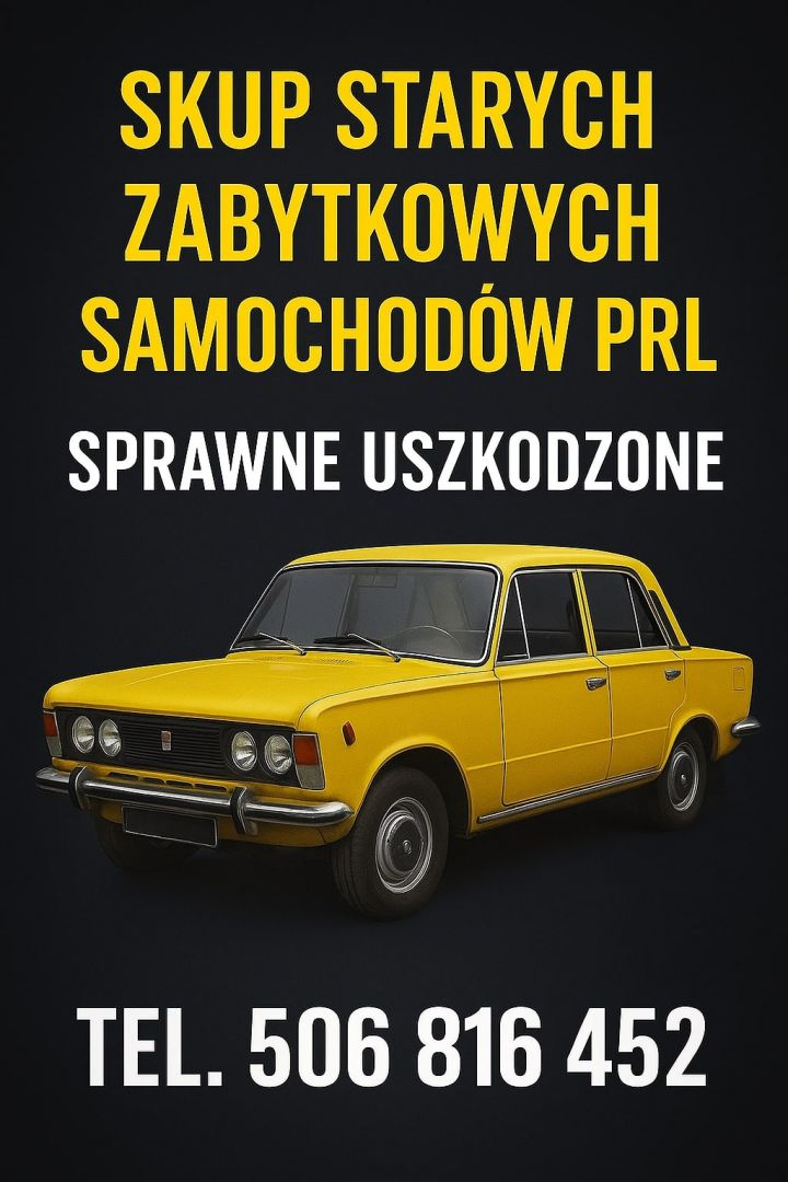 SKUP SAMOCHODÓW PRL AUT AUTA AUTO PRL SAMOCHODY ZABYTKOWE Opole - Zdjęcie 1