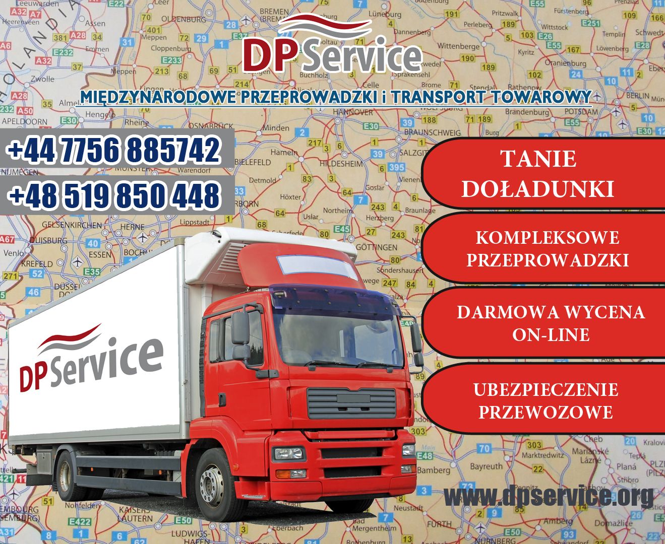 Przeprowadzki międzynarodowe z/do Polski, Anglii, Belgii, Holandii Opolak - Zdjęcie 1